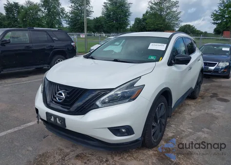 2018 Nissan Murano Sl z USA, uszkodzony, nr VIN 5N1AZ2MH7JN171401